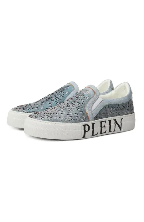 PHILIPP PLEIN Слипоны женские /узор/