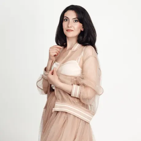 Christian Dior КУРТКА ИЗ МАТОВОЙ СЕТЧАТОЙ ТКАНИ /ЛУЧШАЯ ЦЕНА/