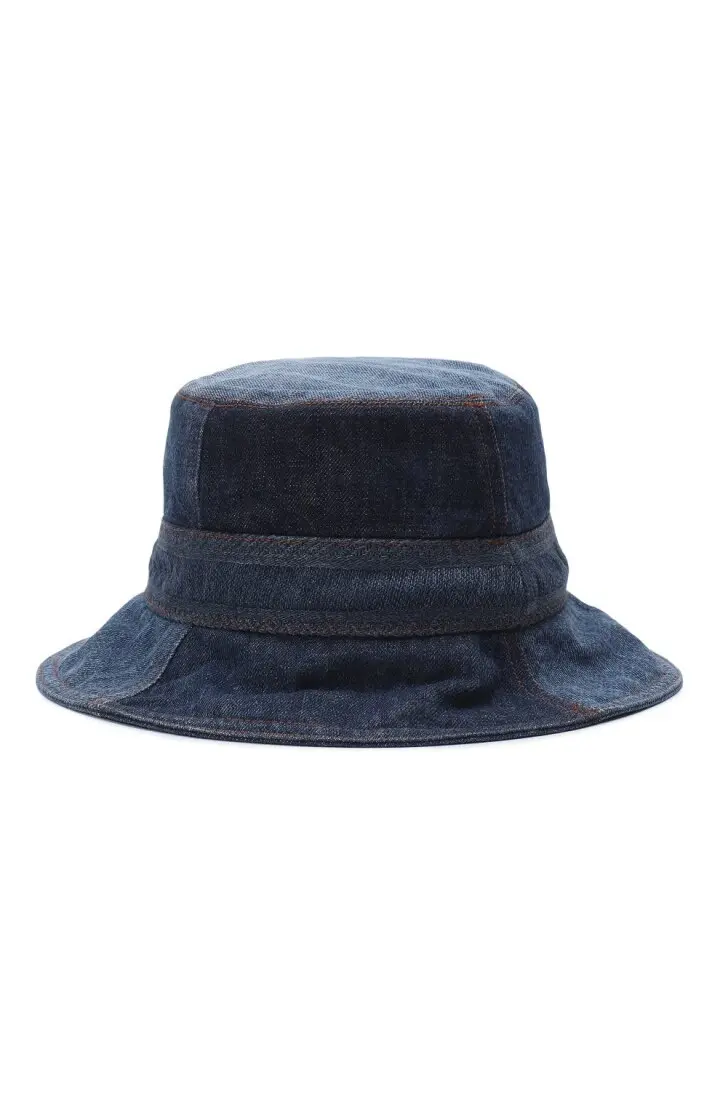 Dior Шляпа из денима с узкими полями