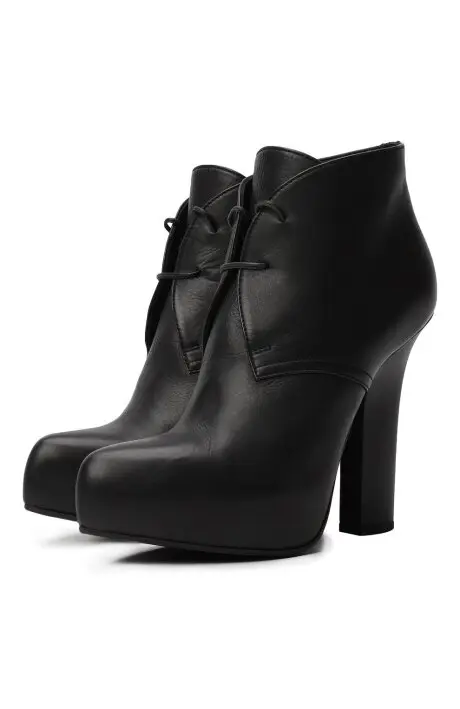 Bottega veneta Батильоны женские кожа