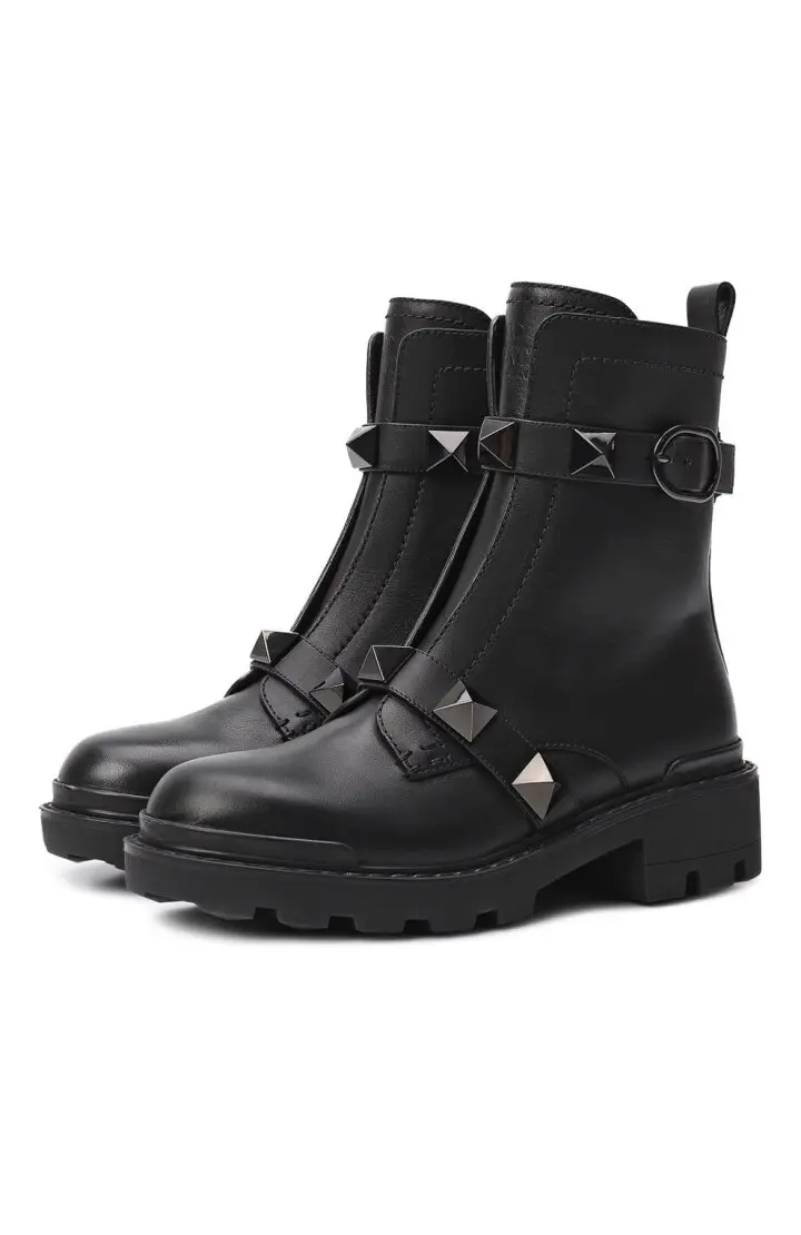 VALENTINO Кожаные ботинки