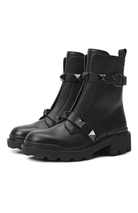 VALENTINO Кожаные ботинки