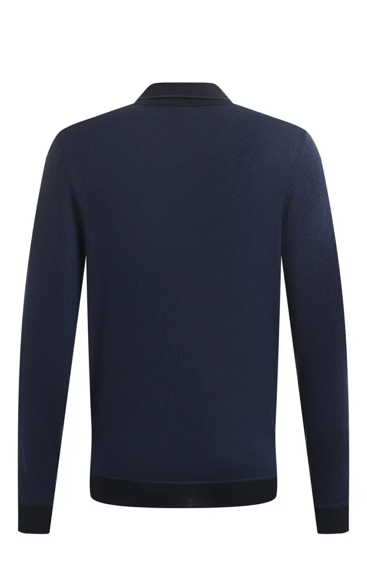  Поло мужской на пуговицах