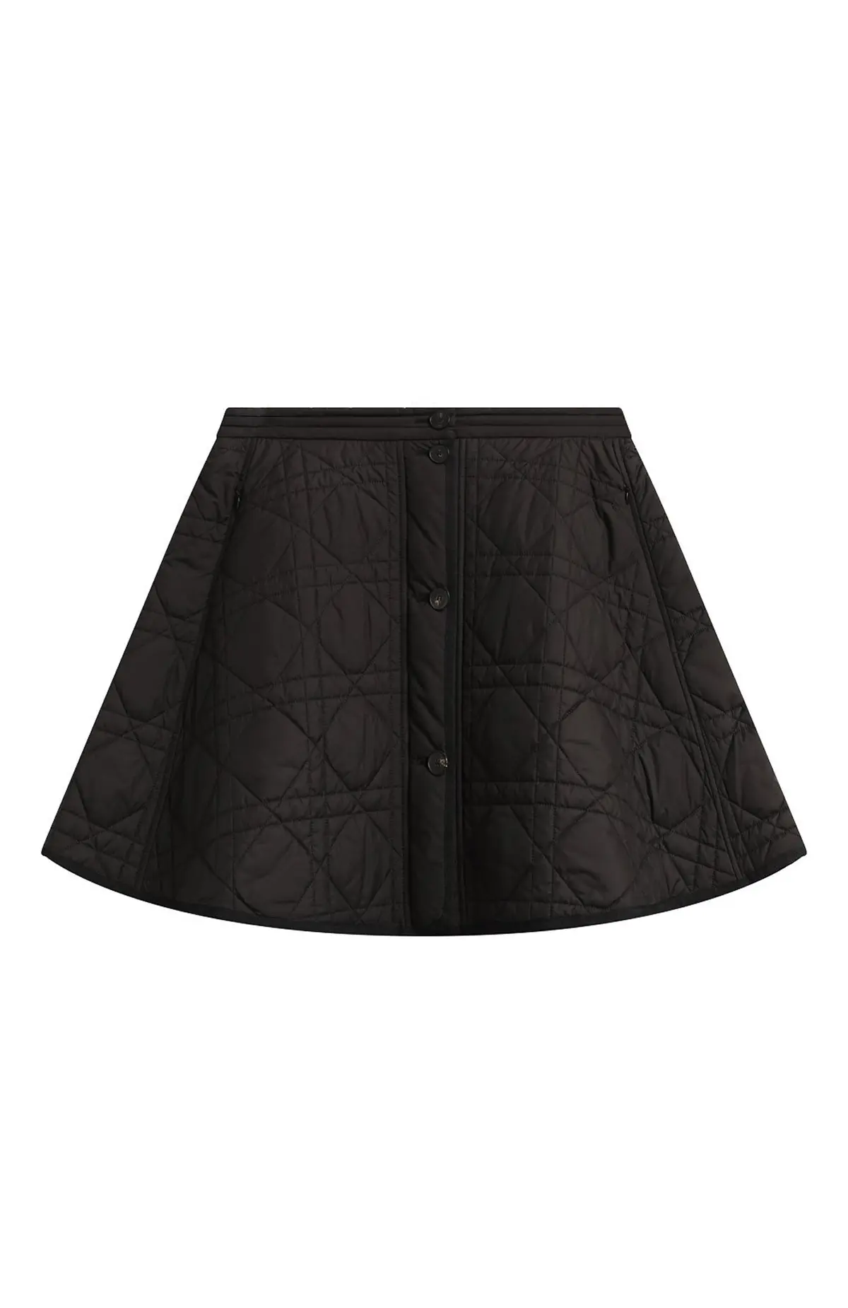Dior Юбка с узором Стеганая техническая тафта