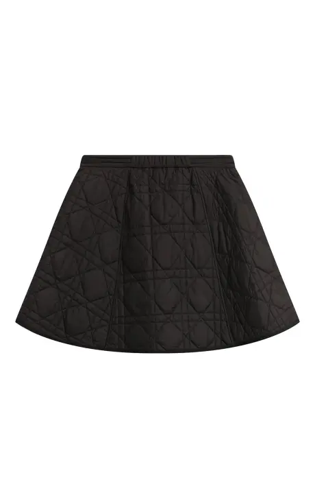 Christian Dior Юбка С УЗОРОМ Стеганая техническая тафта