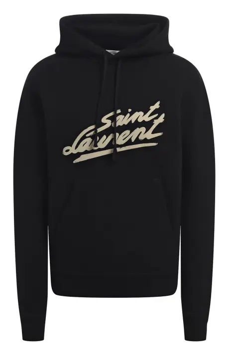 SAINT LAURENT Хлопковое худи