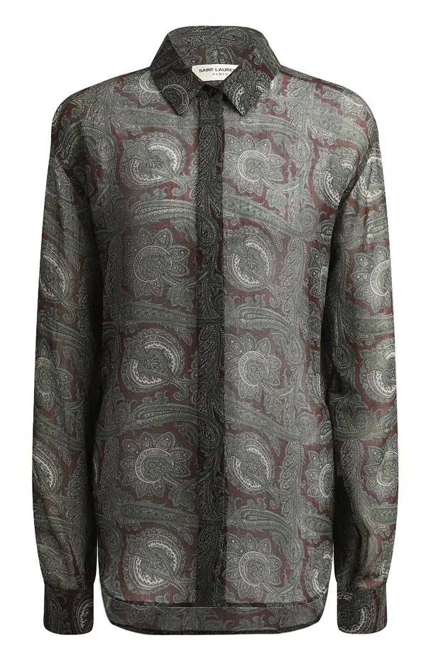 SAINT LAURENT Рубашка женская