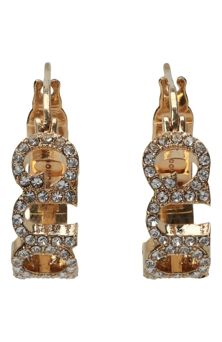 GUCCI Серьги с кристаллами