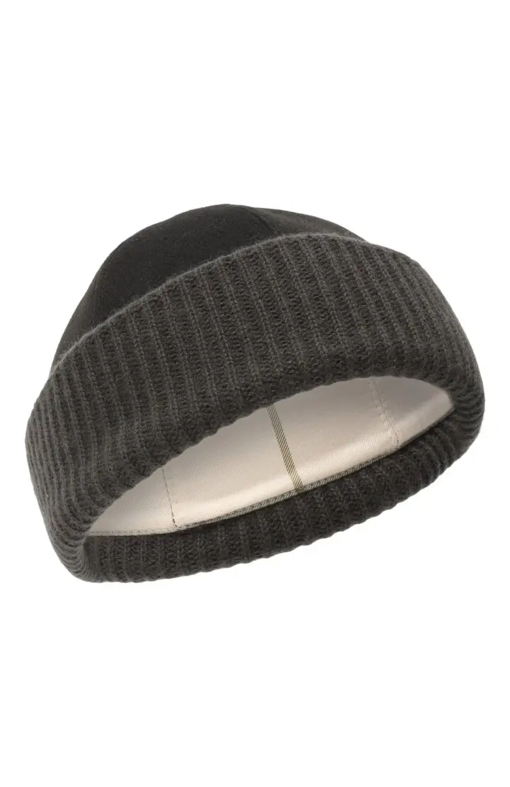  Шапка мужская, комбинированная