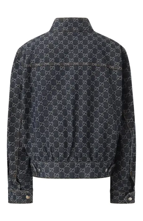 Gucci Бомбер женский джинсовый