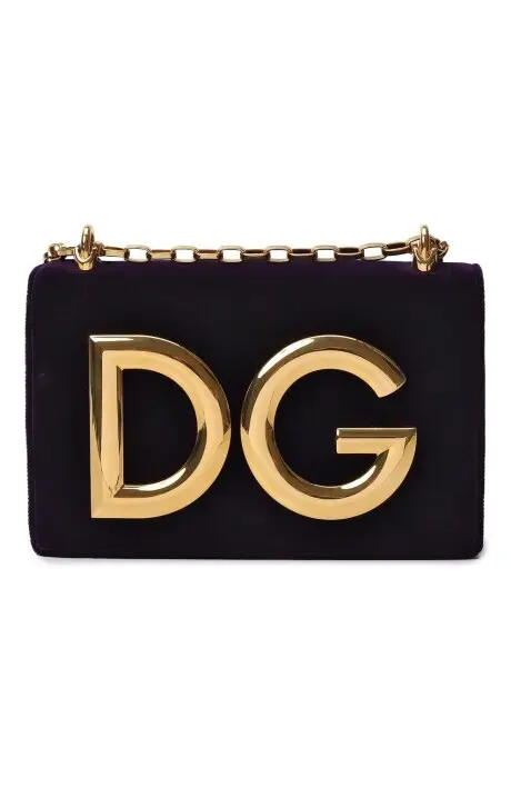 DOLCE & GABBANA Клатч женский, бархат