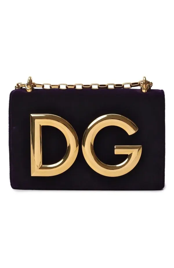 DOLCE & GABBANA Клатч женский, бархат