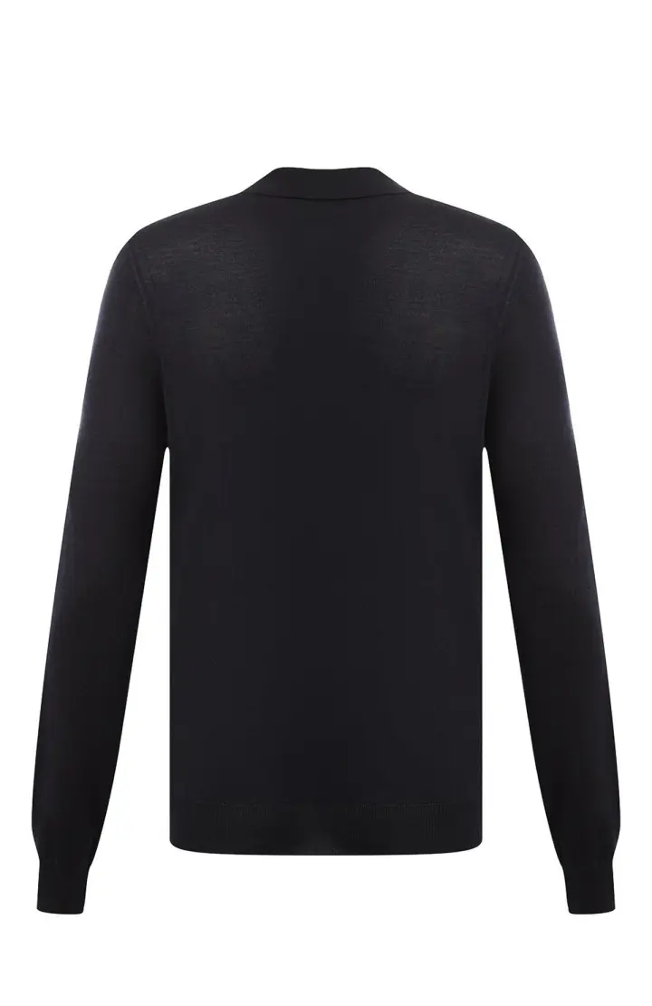 ZILLI Поло мужское с зипом