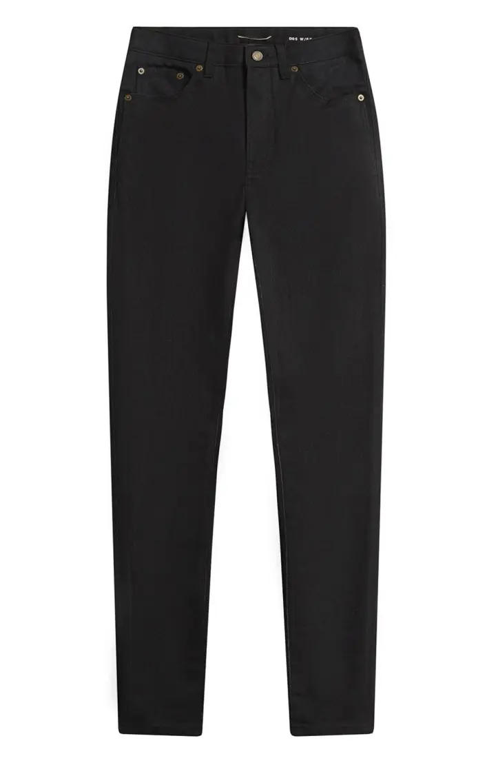 SAINT LAURENT 527379НА869 Джинсы скинни средней посадки