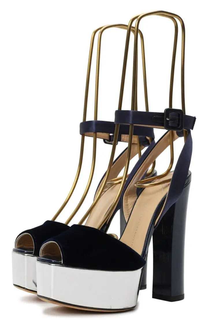 Giuseppe Zanotti Босоножки женские /бархат/