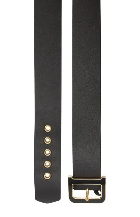  Ремень КОЖА ТЕЛЕНКА ЧЕРНОГО ЦВЕТА