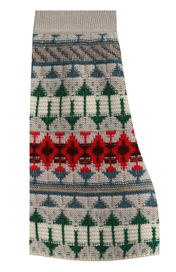  Шорты женские, трикотажные, орнамент