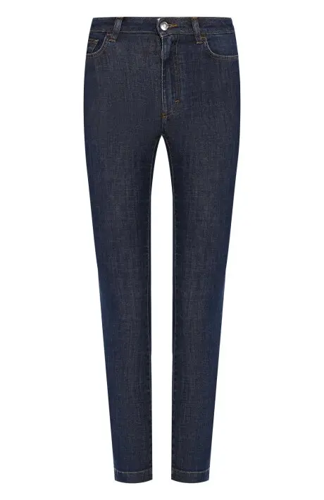 DOLCE & GABBANA Джинсы женские с высокой посадкой