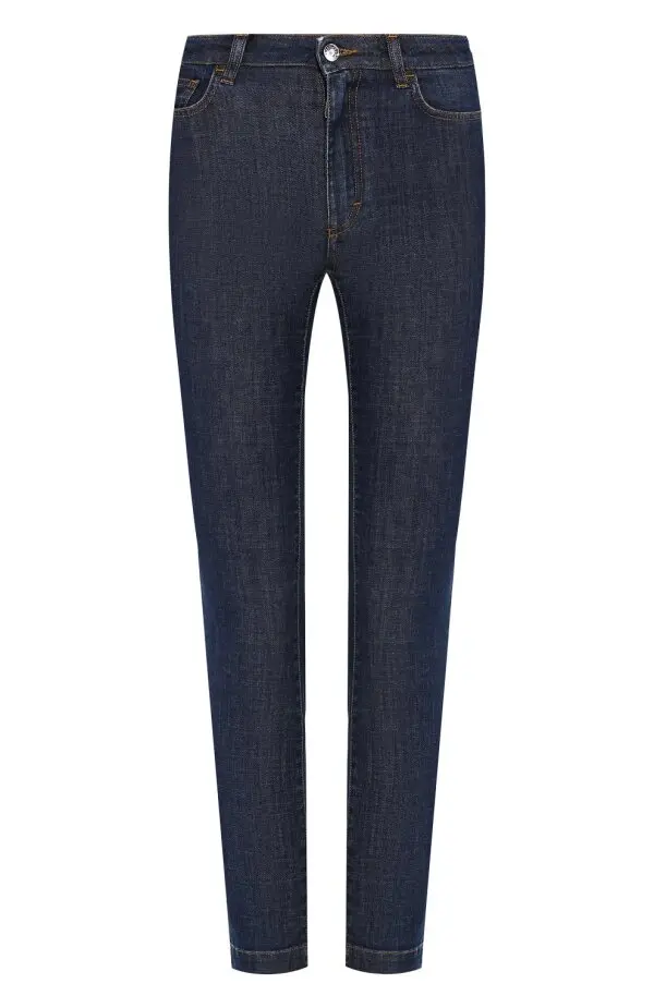 DOLCE & GABBANA Джинсы женские с высокой посадкой