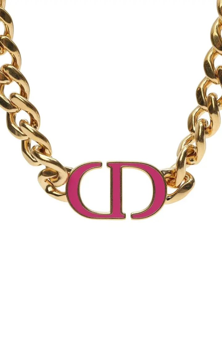Dior Чокер, розовый