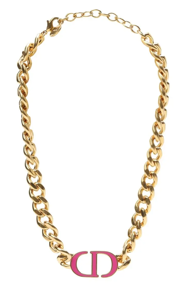 Dior Чокер, розовый