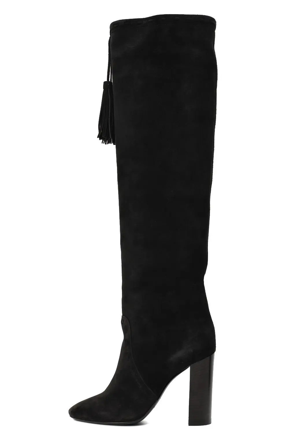 SAINT Ботфорты женские замшевые