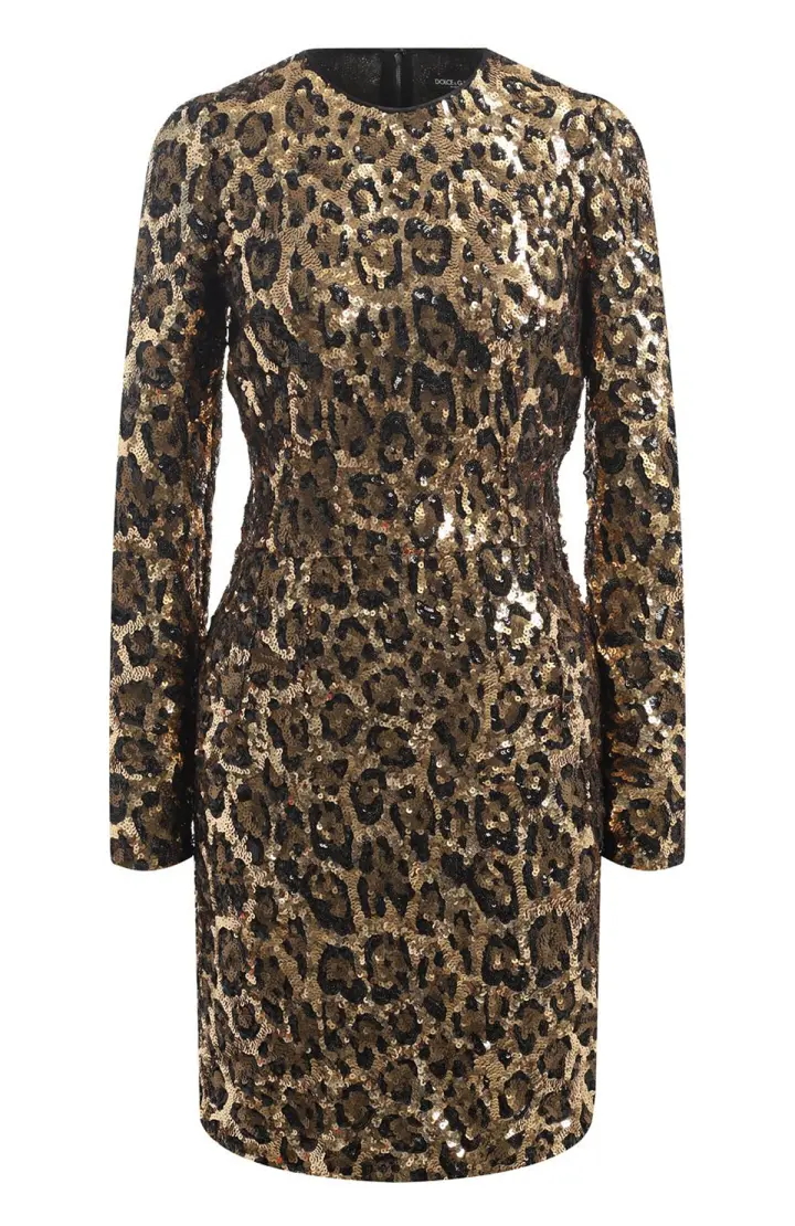 DOLCE & GABBANA Платье женское /пайетки/