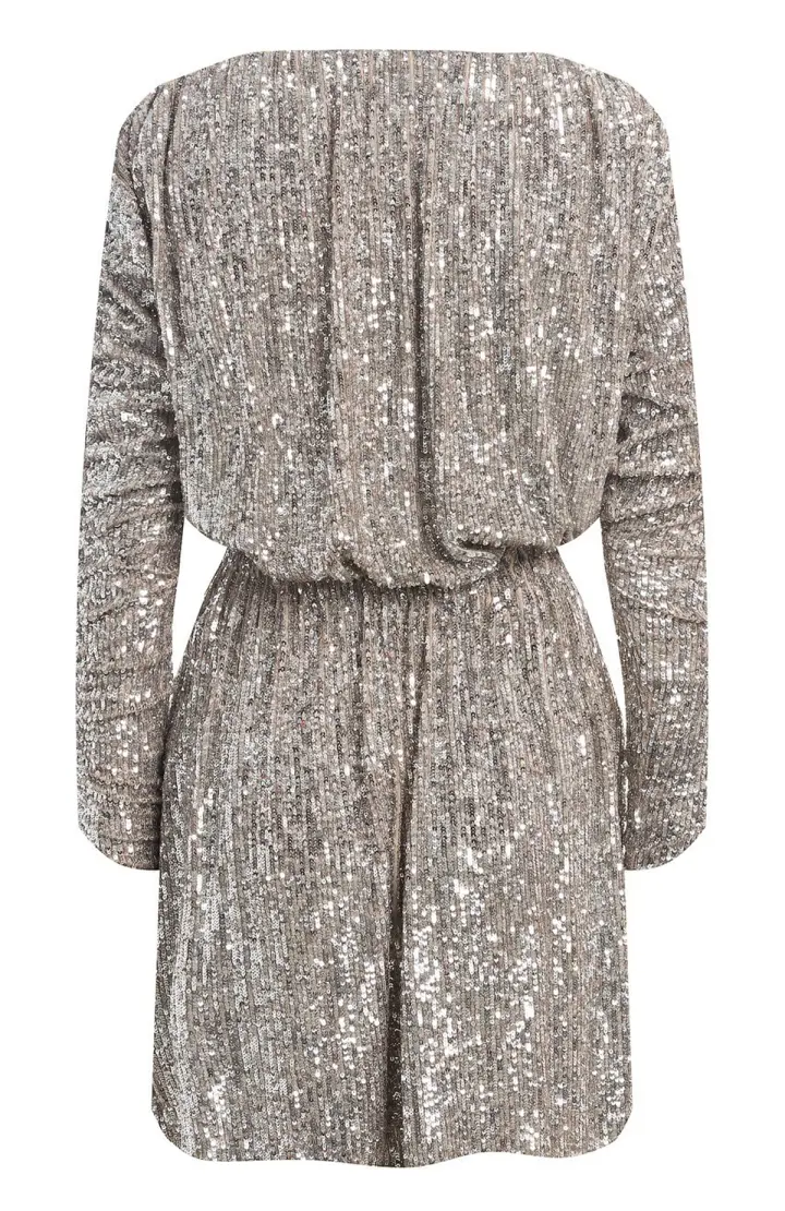 SAINT LAURENT Платье с пайетками