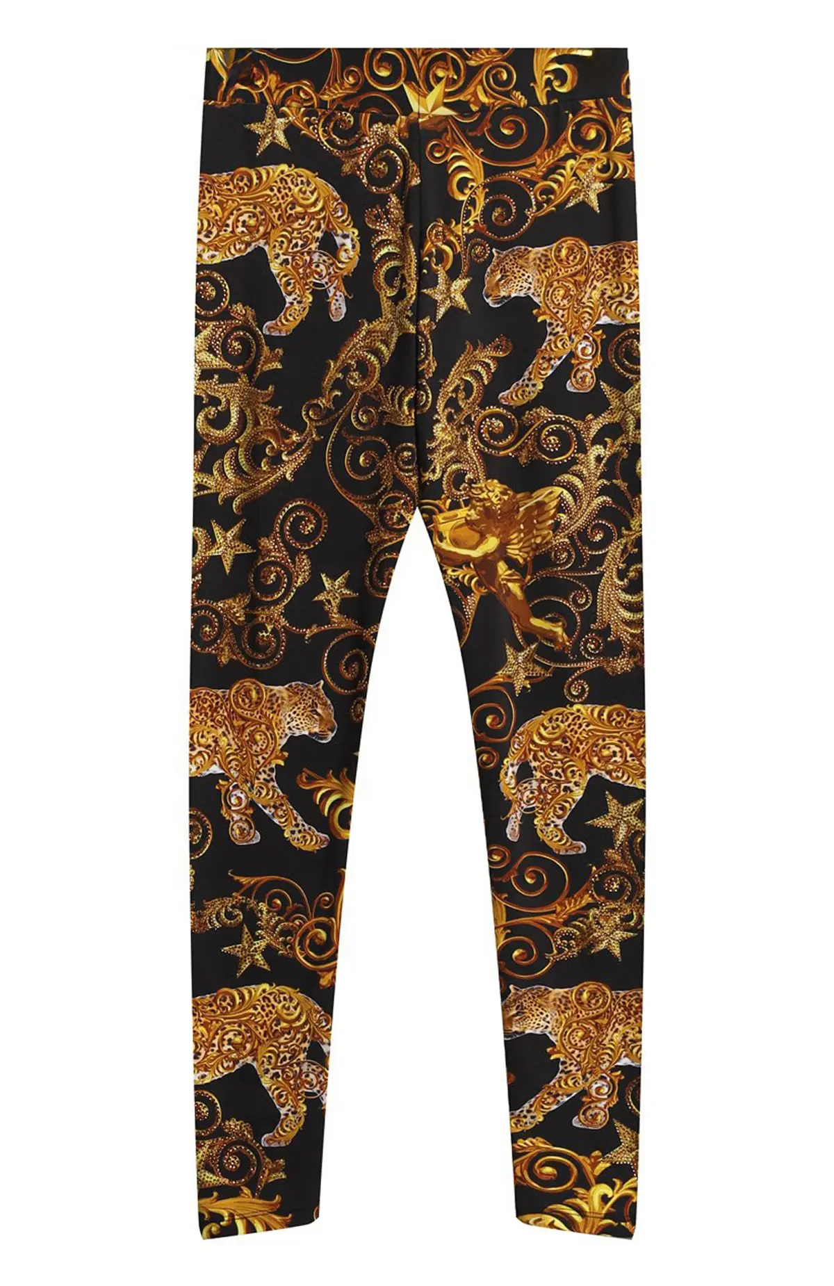PHILIPP PLEIN Леггинсы женские отд стразы