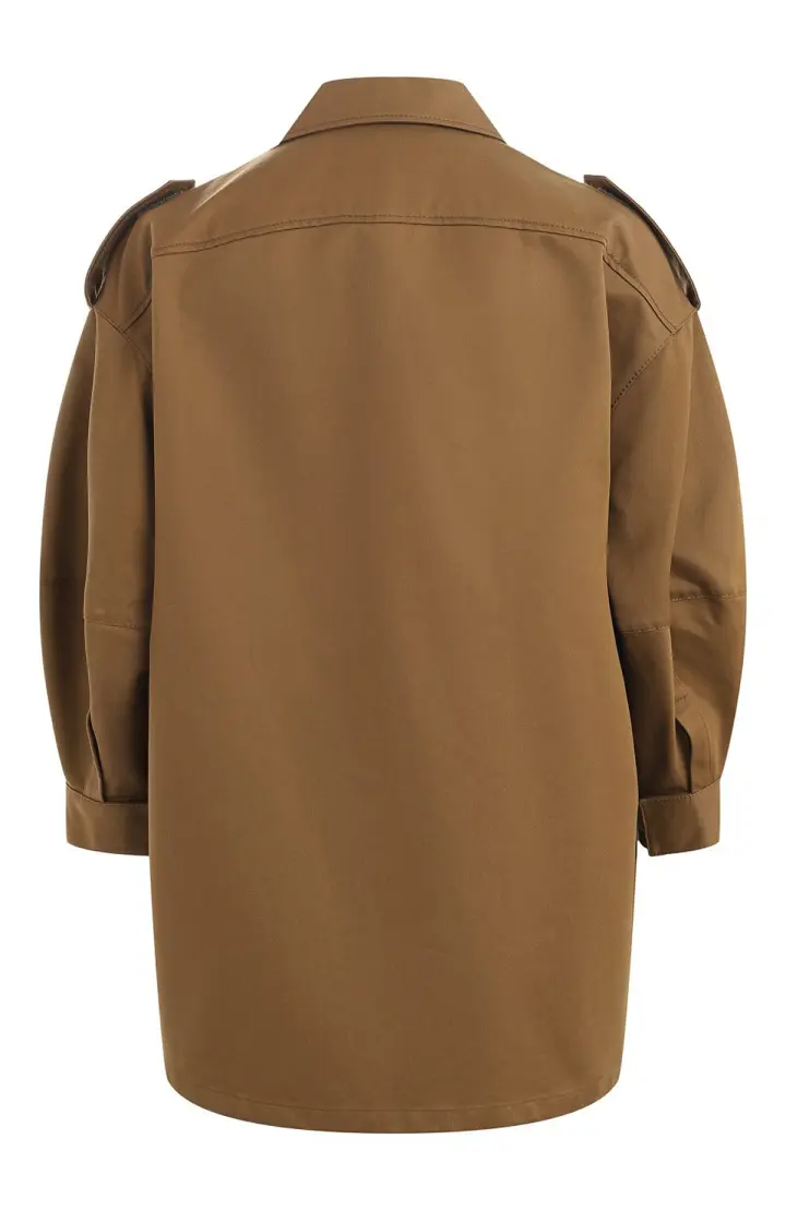 VALENTINO Куртка в стиле милитари с логотипом