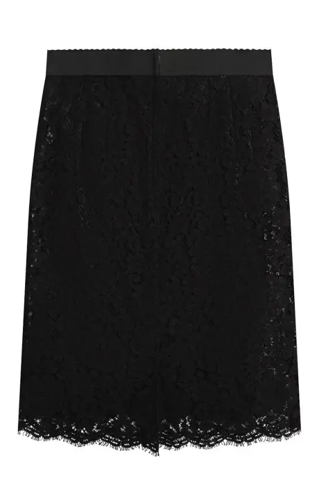 DOLCE & GABBANA Юбка женская /гипюр/