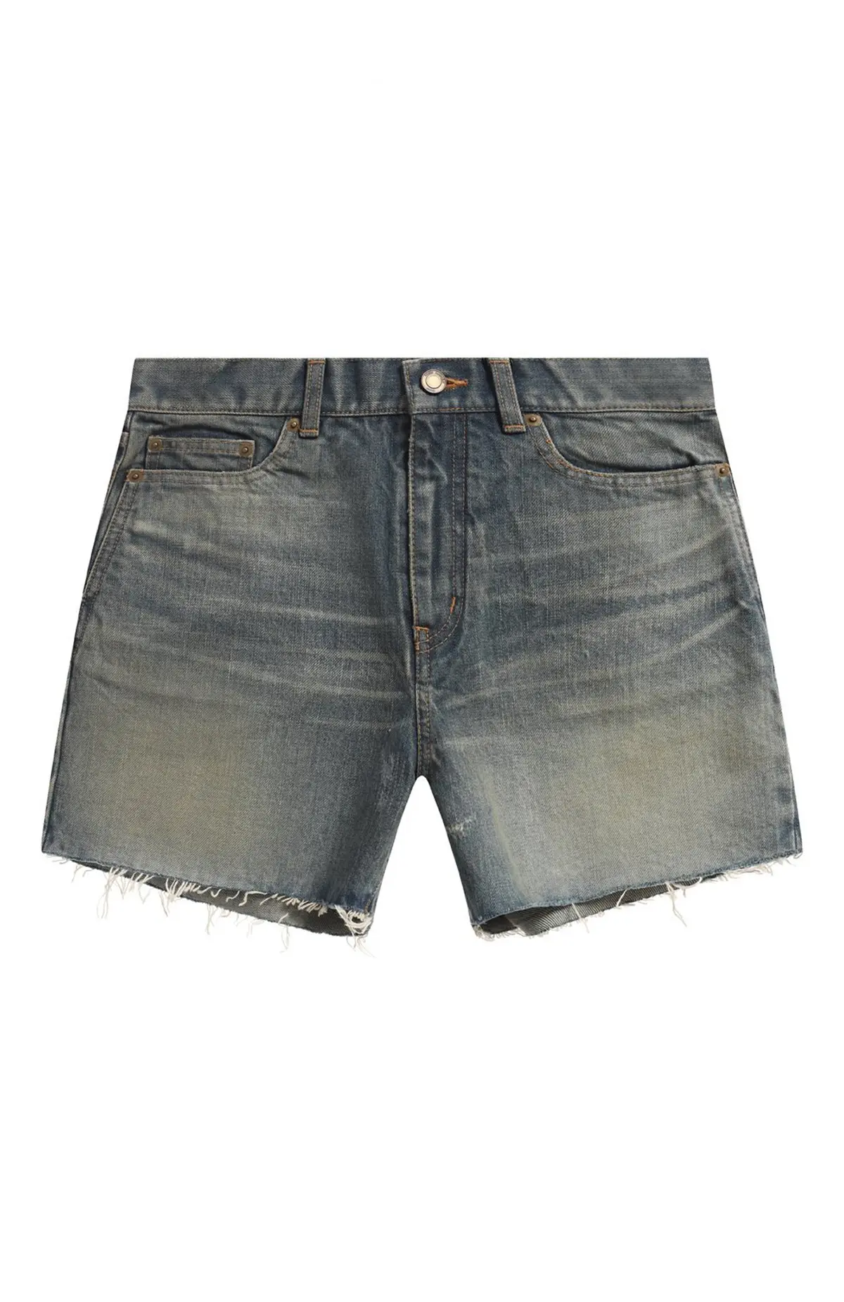 SAINT LAURENT Джинсовые шорты