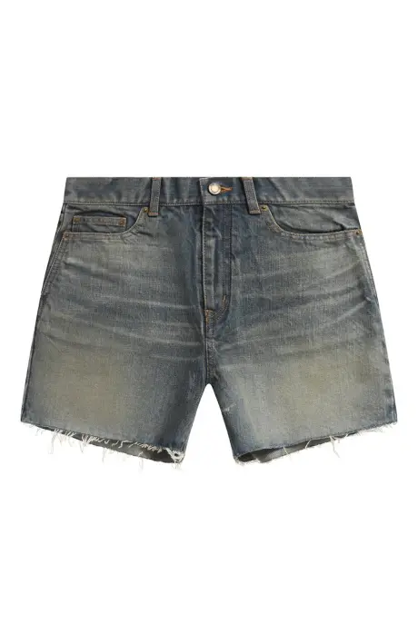 SAINT LAURENT Джинсовые шорты