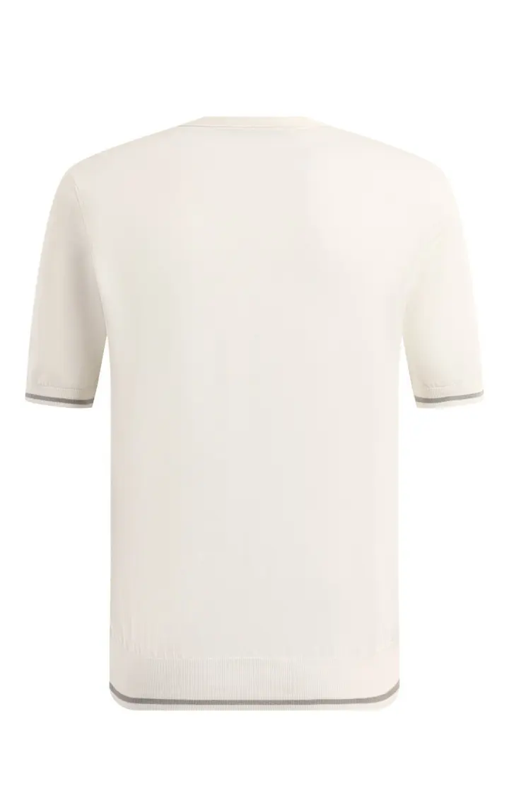 ZILLI Поло мужское с зипом