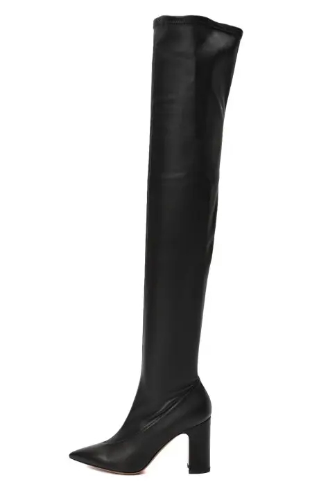 VALENTINO Ботфорды женские, кожа