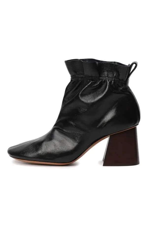 CELINE Ботильоны женские, лаковая кожа