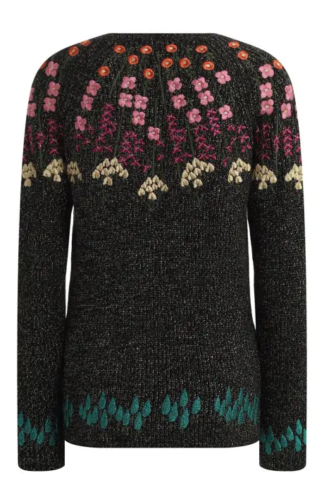 VALENTINO Пуловер женский /с вышевкой/