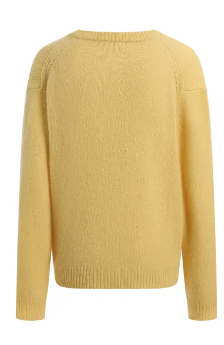 CELINE СВИТЕР ИЗ КАШЕМИРА И ШЕЛКА С ОКРУЖНЫМ ВЫРЕЗОМ