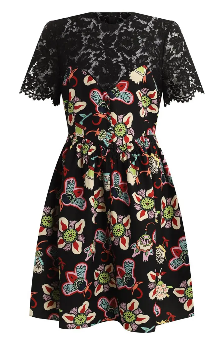 VALENTINO Платье женское отд гипюр