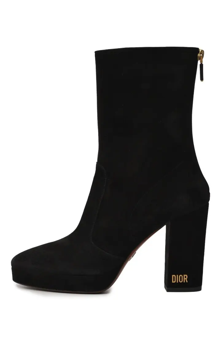  Ботинки велюровая кожа теренка