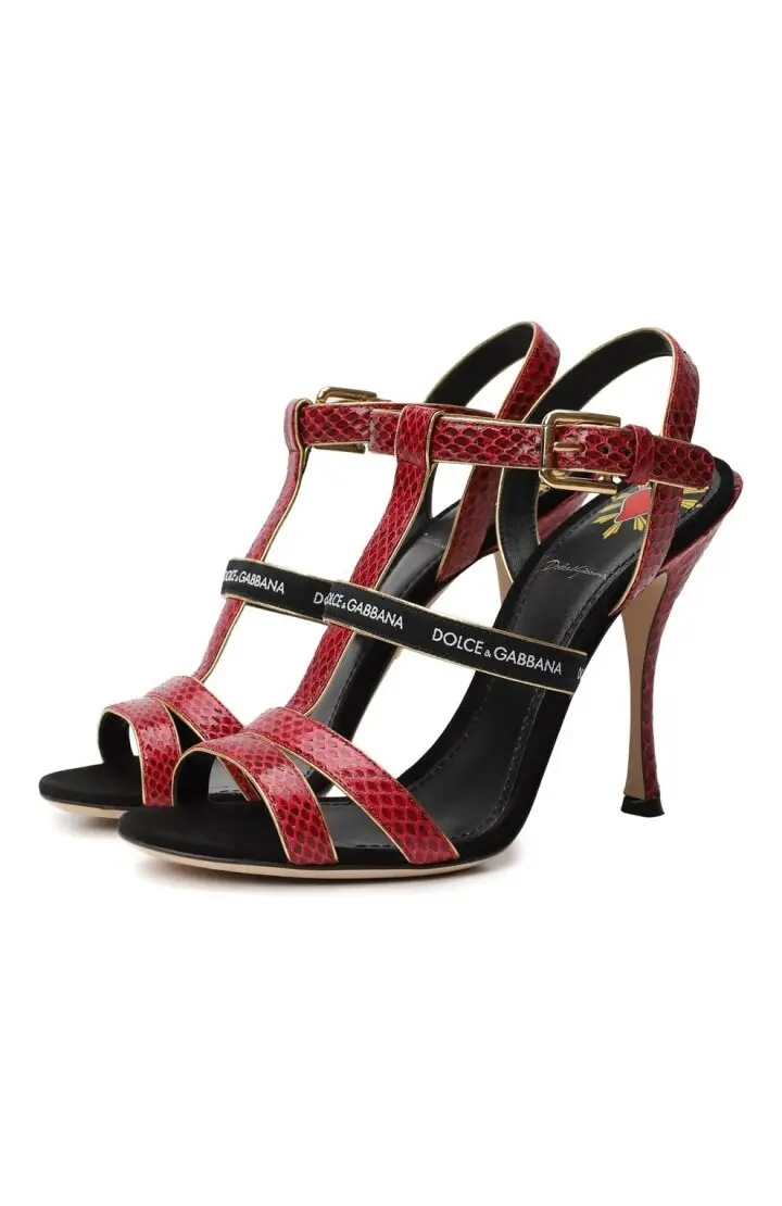 DOLCE & GABBANA Босоножки женские