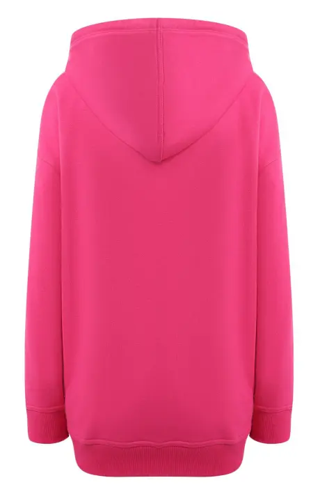 VALENTINO Хлопковое худи с кружевной накладкой