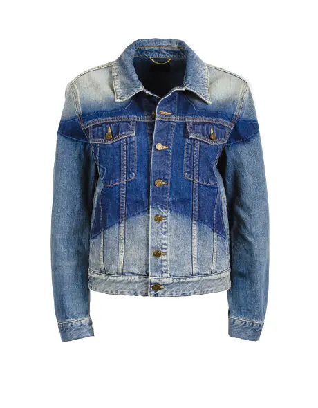 SAINT LAURENT Куртка женская джинсовая