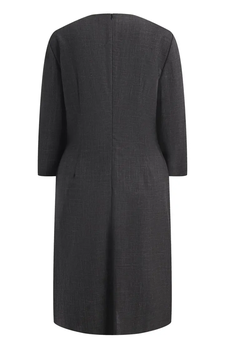 Ferragamo Платье женское с вставками, рукав