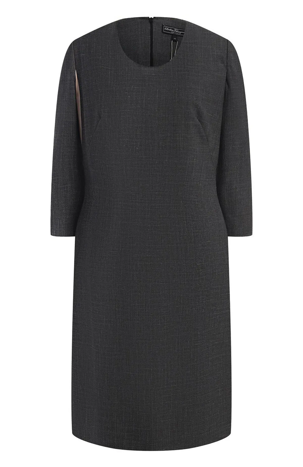 Ferragamo Платье женское с вставками, рукав