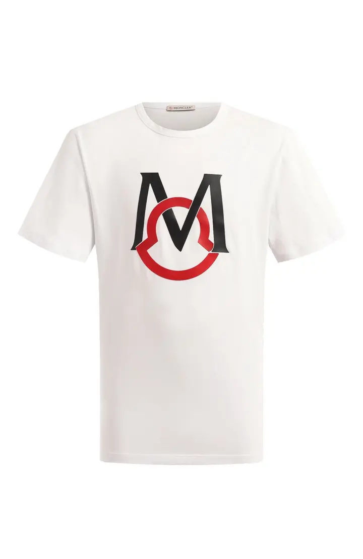 MONCLER Хлопковая футболка