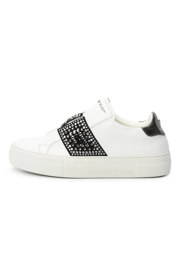 PHILIPP PLEIN Кроссовки женские, отд стразы