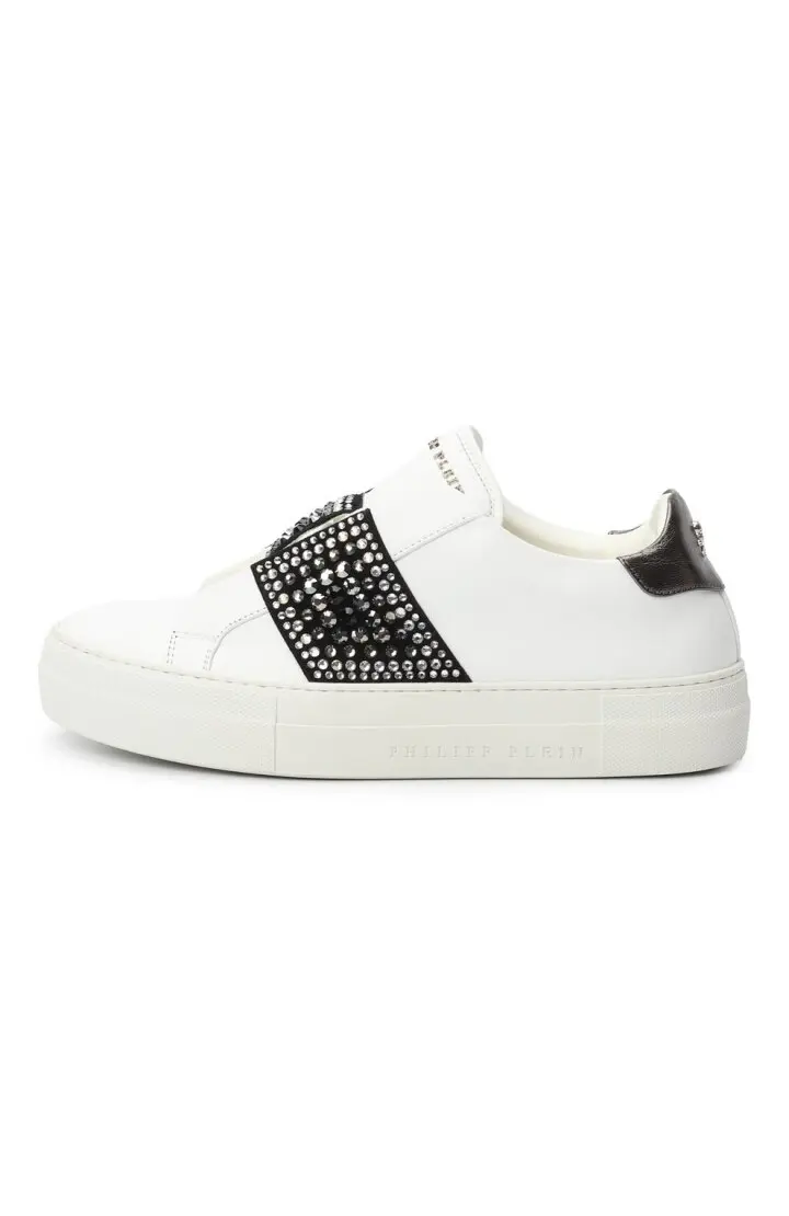 PHILIPP PLEIN Кроссовки женские, отд стразы