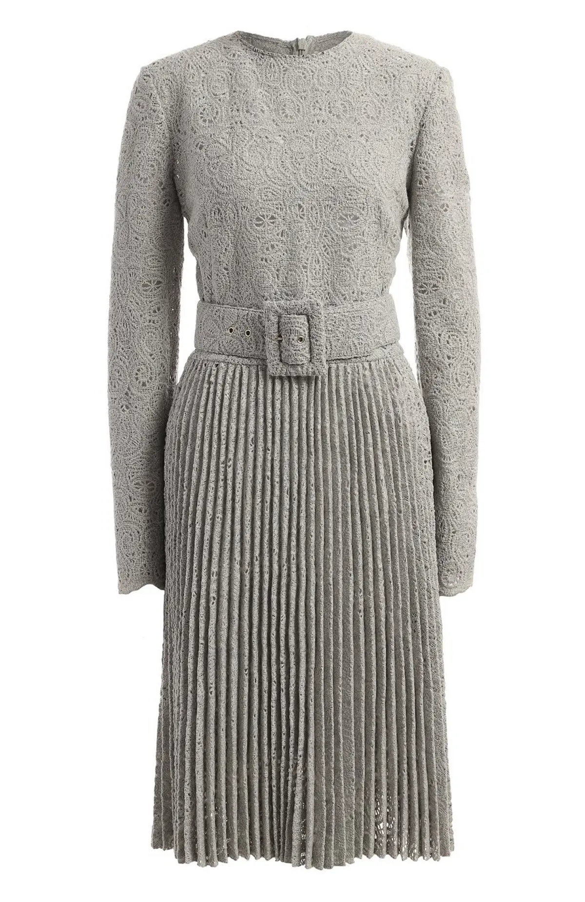 ERMANO Платье кружевное трикотажное, юбка плиссе