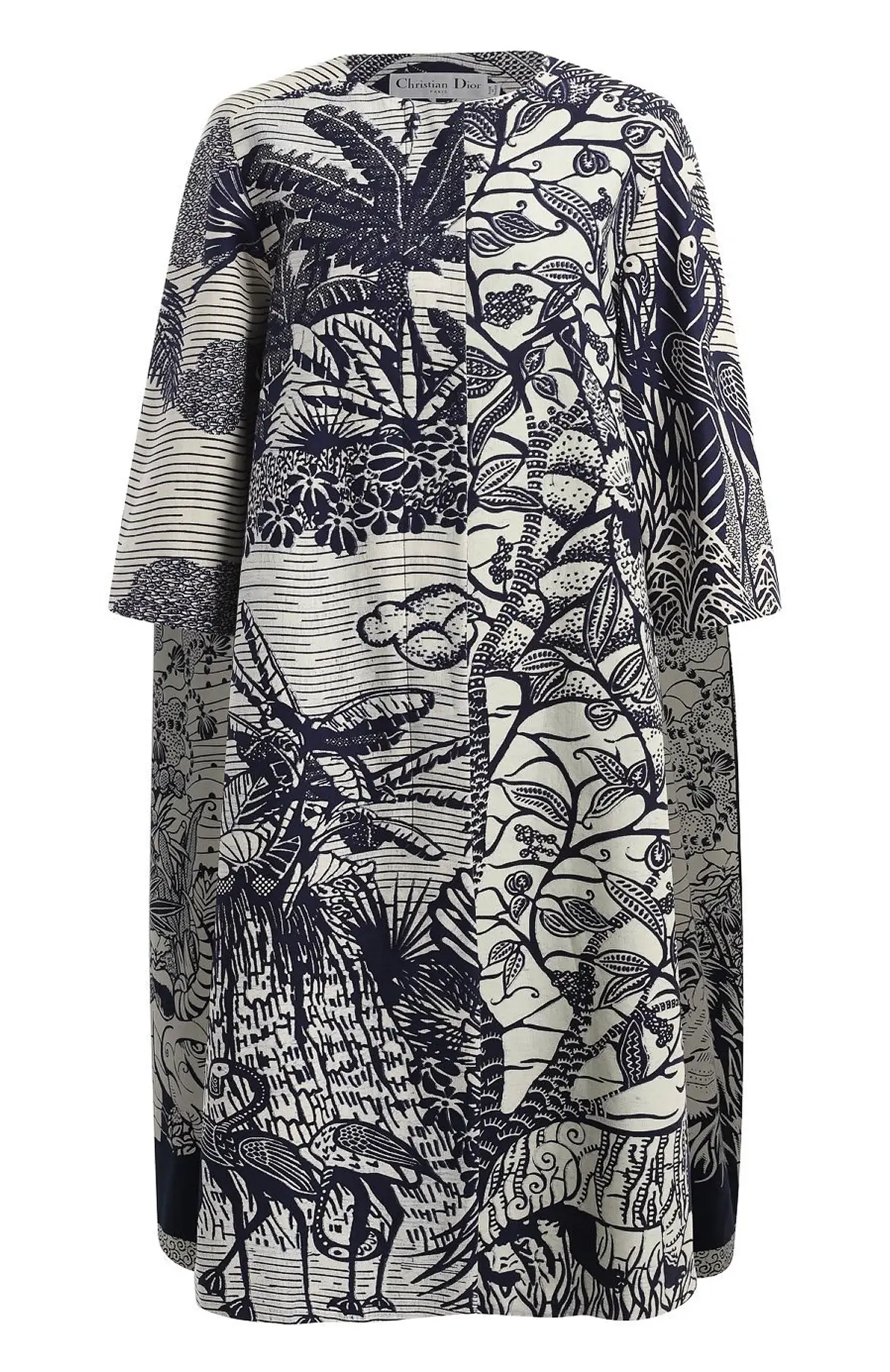 Dior Пальто с узором